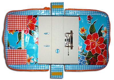 Die Ordnertasche von Innen Die Ordnertasche von Innen