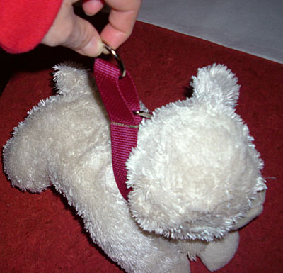 Hundehalband n�hen