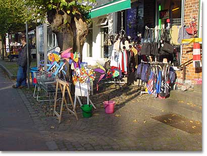 Shopping in Burg/Fehmarn