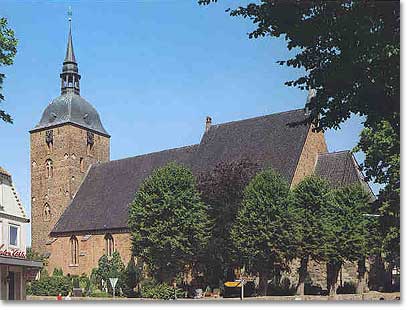 die Nikolai - Kirche in Burg