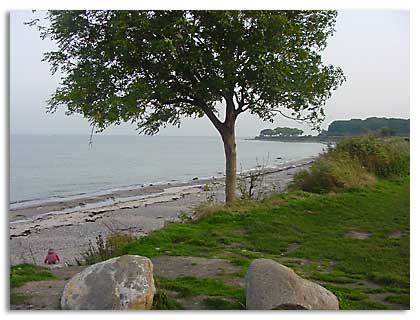 der Strand bei Katharinenhof