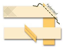 Illustration - Schrägstreifen