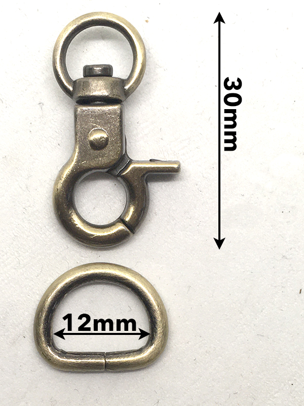 Federhaken, drehbar - online kaufen, Nähzubehör-Kleinteile-Haken aus  Metall