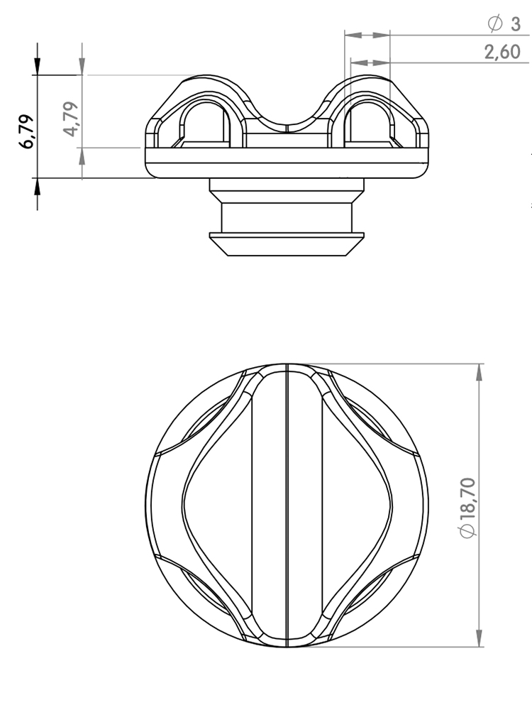 Fidlock SNAP male S rope 2