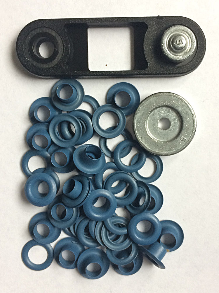 20 farbige Ösen 5mm 2