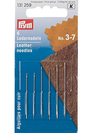 Leder-Nähnadeln