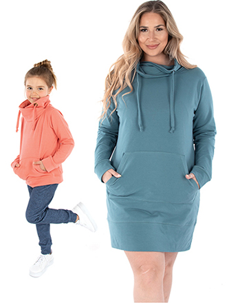 Sweatshirt & Kleid