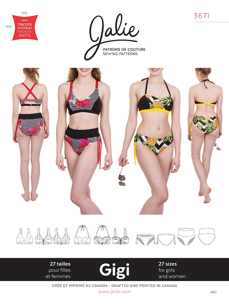 Schnittmuster fur Bikini Baukasten online kaufen Schnittmuster Frauensachen Wasche Badesachen FunFabric