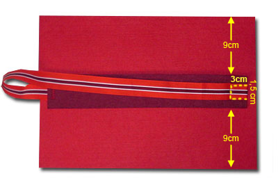 Band aufnähen