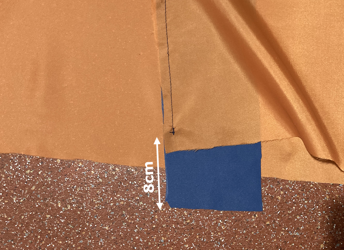 Belegstreifen Detail