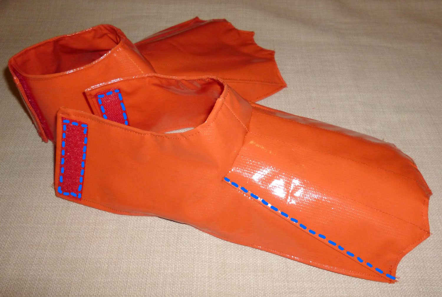 Klettband aufnähen Klettband aufnähen