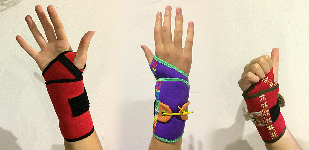 Neoprenbandage für das Handgelenk