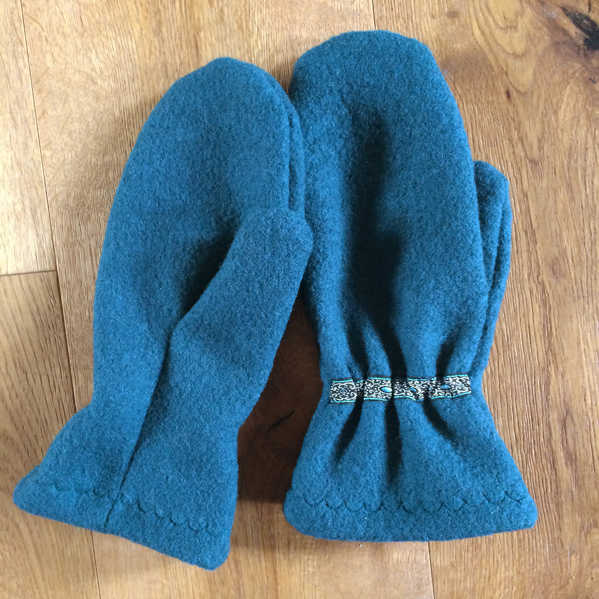Material für die Fäustlinge