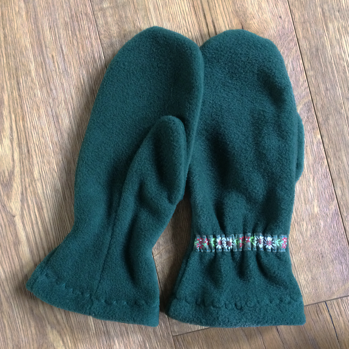 Material für die Fäustlinge
