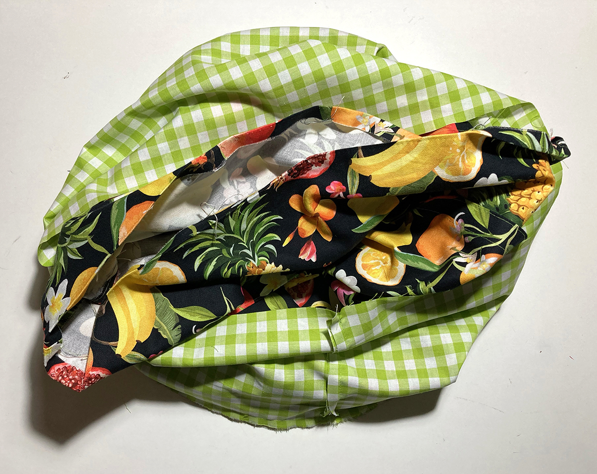 Tasche in Futter stellen