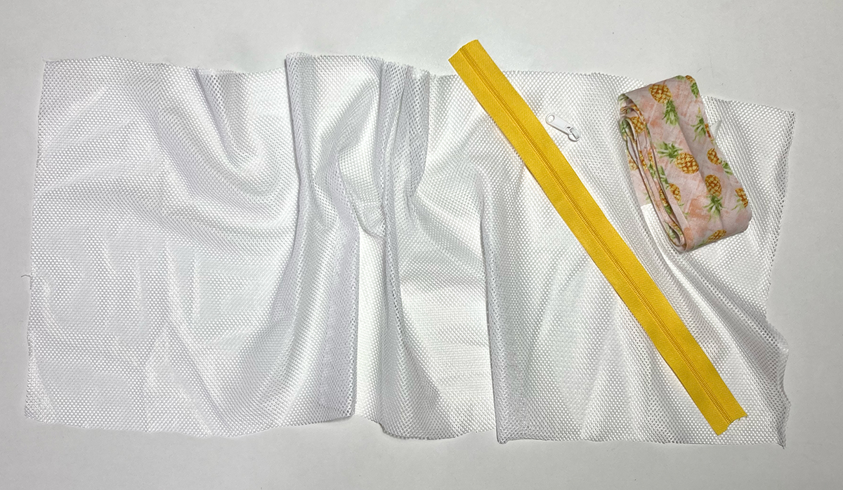 Material für Wäschenetz