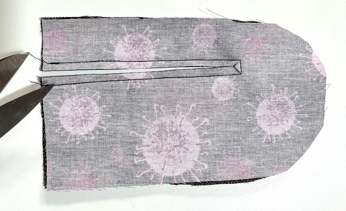 Schlitze einschneiden