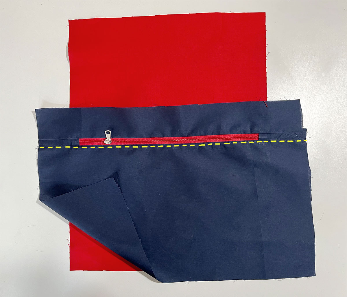 Taschenbeutel absteppen