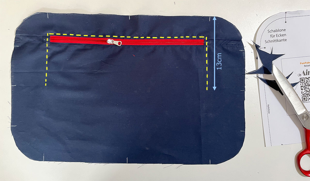 Taschenbeutel annähen