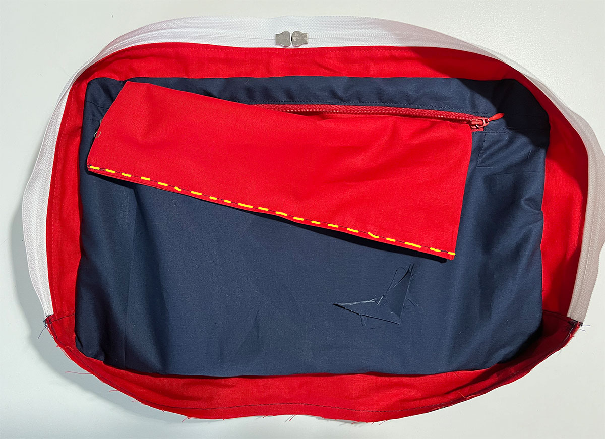 Taschenbeutel schließen