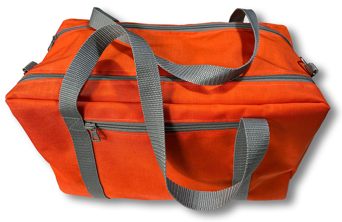 Tasche mit Handgriffen aus Gurtband